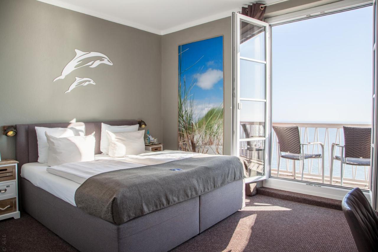 Akzent Strandhotels Seestern, Delphin & Lachs ヴィルヘルムスハーフェン エクステリア 写真